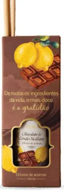 Difusor Chocolate e Limão Siciliano 100ml — Êvie D’Parfum