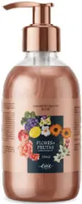 Sabonete Líquido Flores e Frutas Rosê 250ml — Êvie D’Parfum